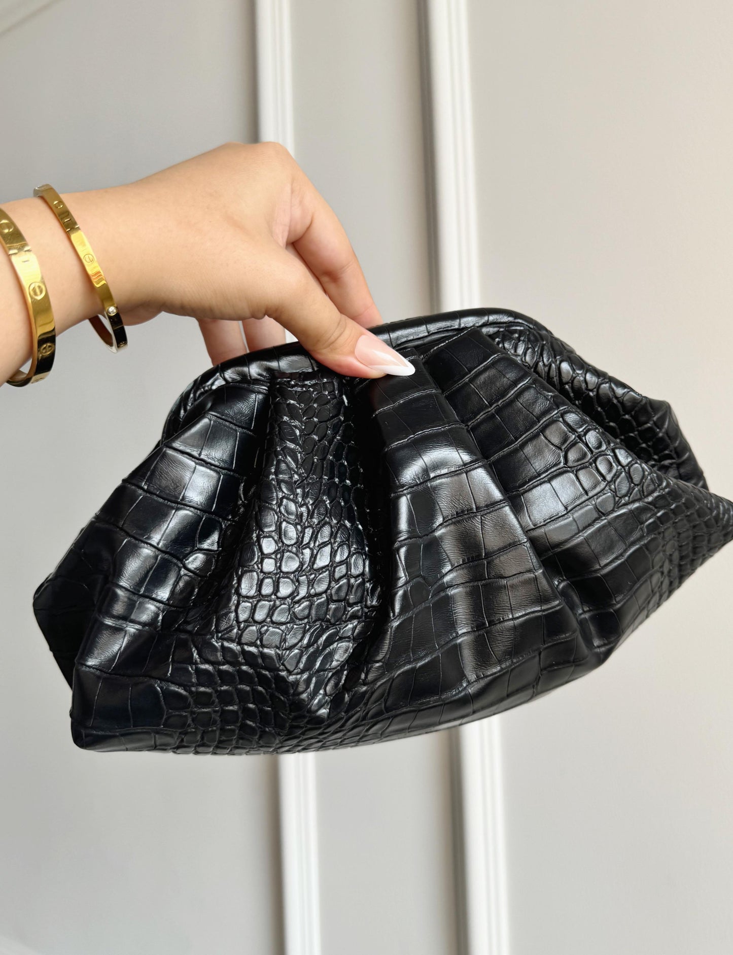 METALLICS & POP COLORS PU LEATHER CLOUD bags