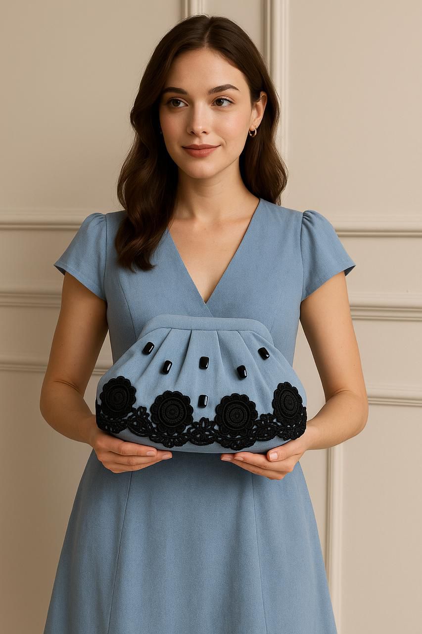 MIDNIGHT GLAM STONE BAG