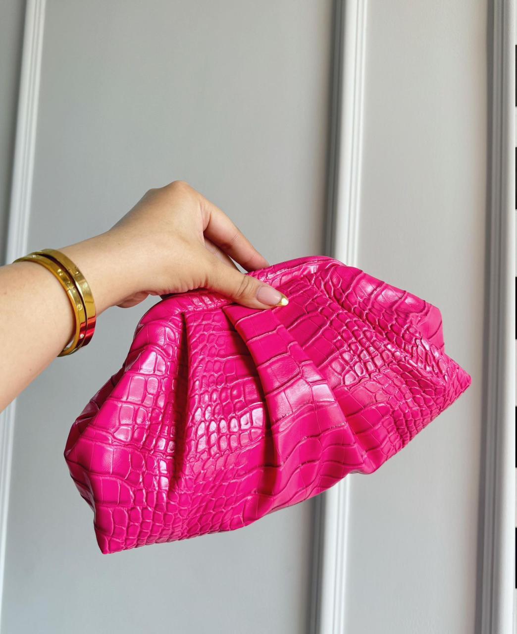 METALLICS & POP COLORS PU LEATHER CLOUD bags
