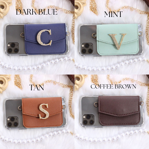 Personalized Phone case & Card holder slings - STANDARD COLLECTION