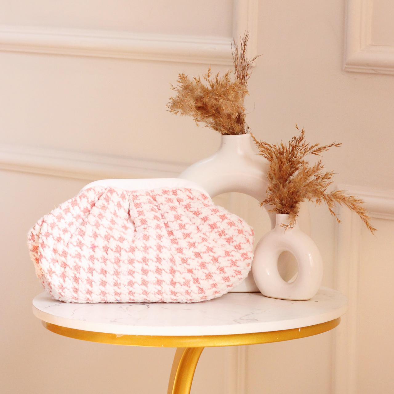 Jacquard Vintage CLOUD bag - Red Wonder