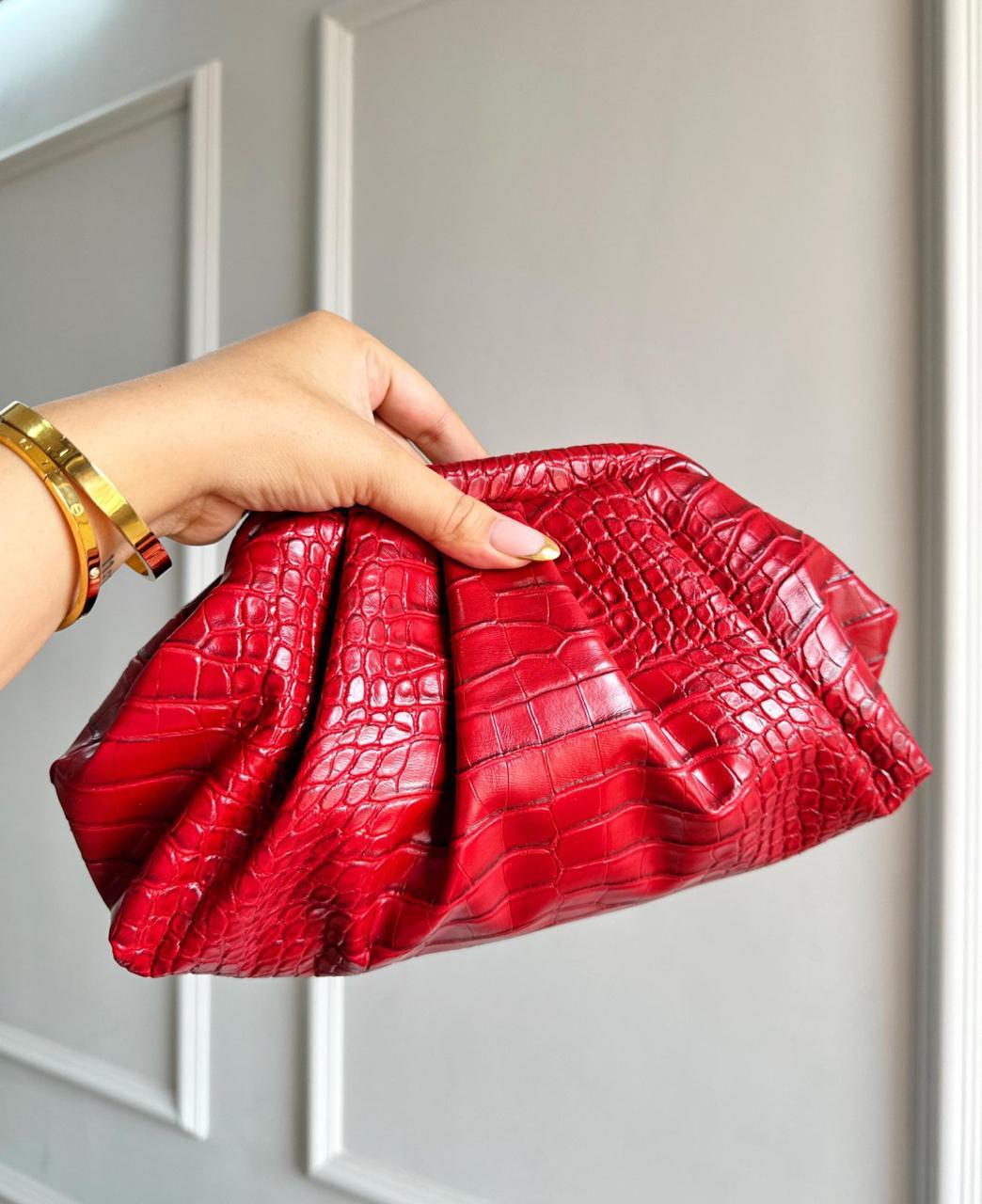 METALLICS & POP COLORS PU LEATHER CLOUD bags