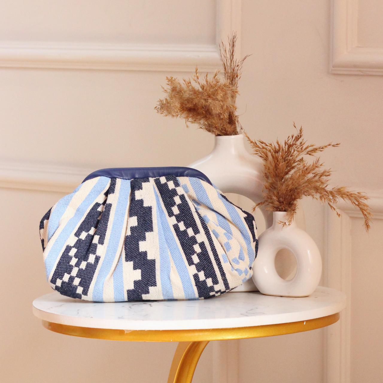 Jacquard Vintage CLOUD bag - Red Wonder