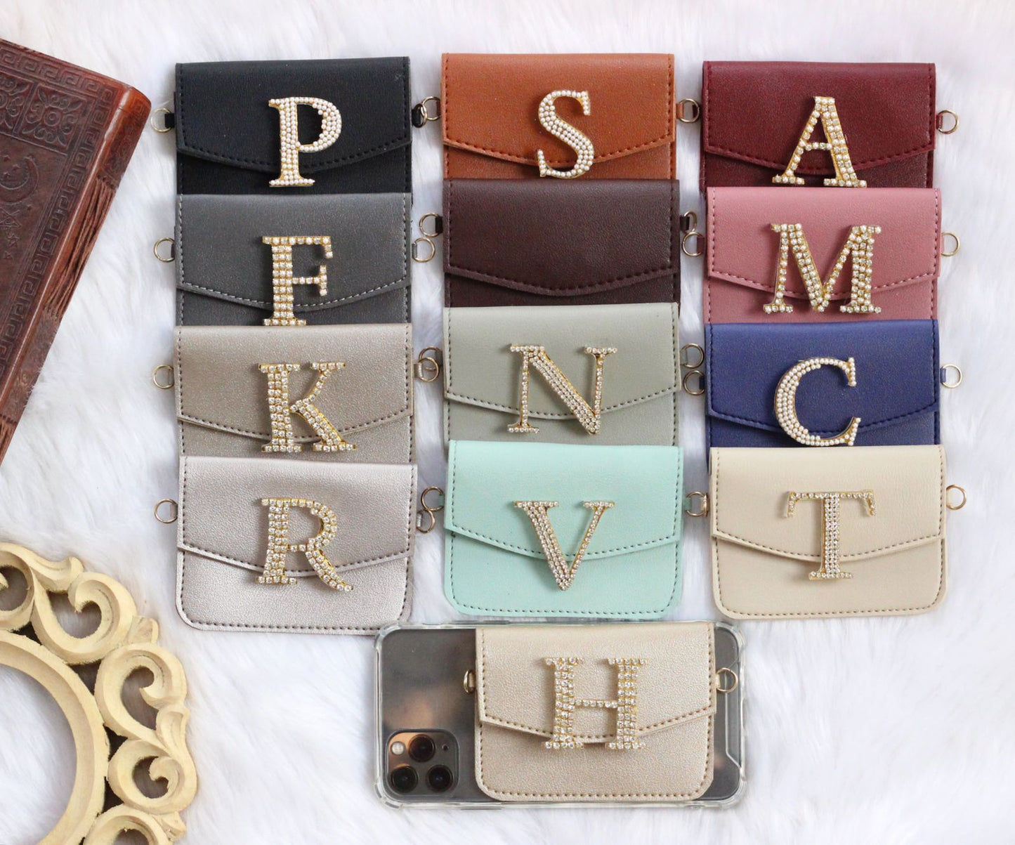 Personalized Phone case & Card holder slings - STANDARD COLLECTION