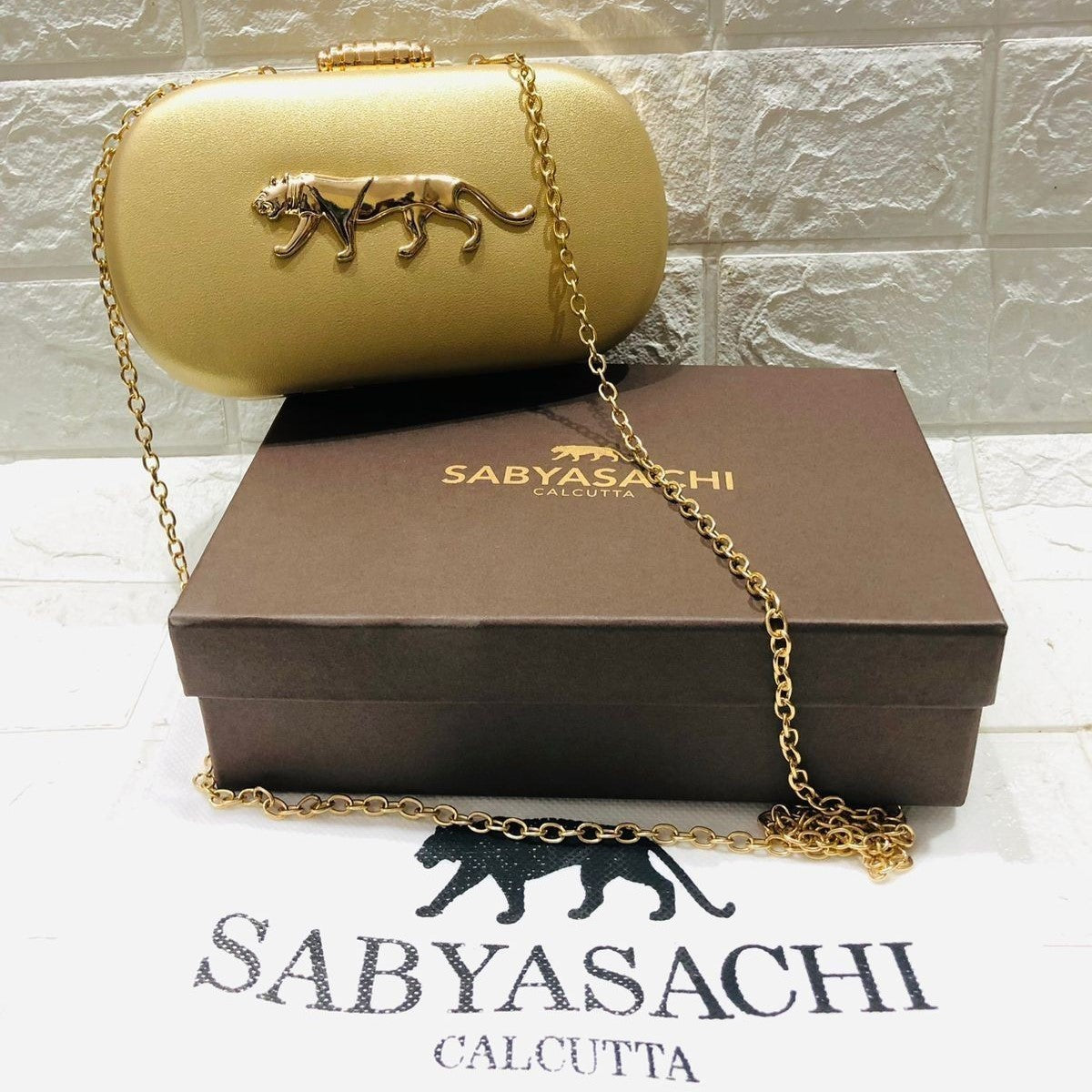 NEW SABYASACHI INSPIRED CLUTCH Showroom Model