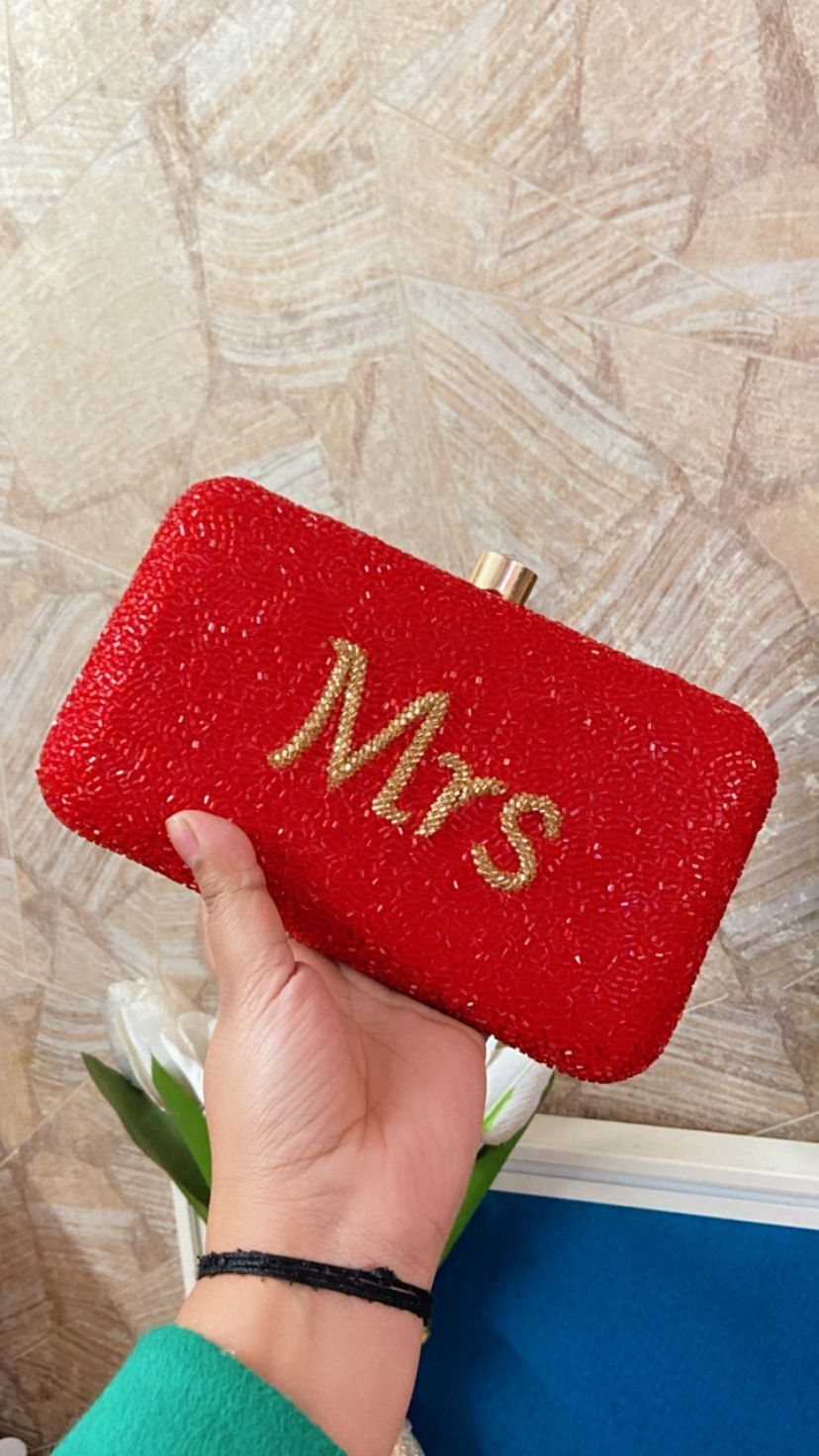 MRS clutch with golden work