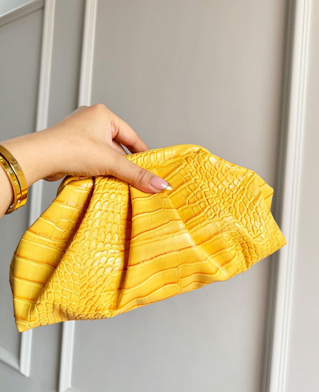 METALLICS & POP COLORS PU LEATHER CLOUD bags