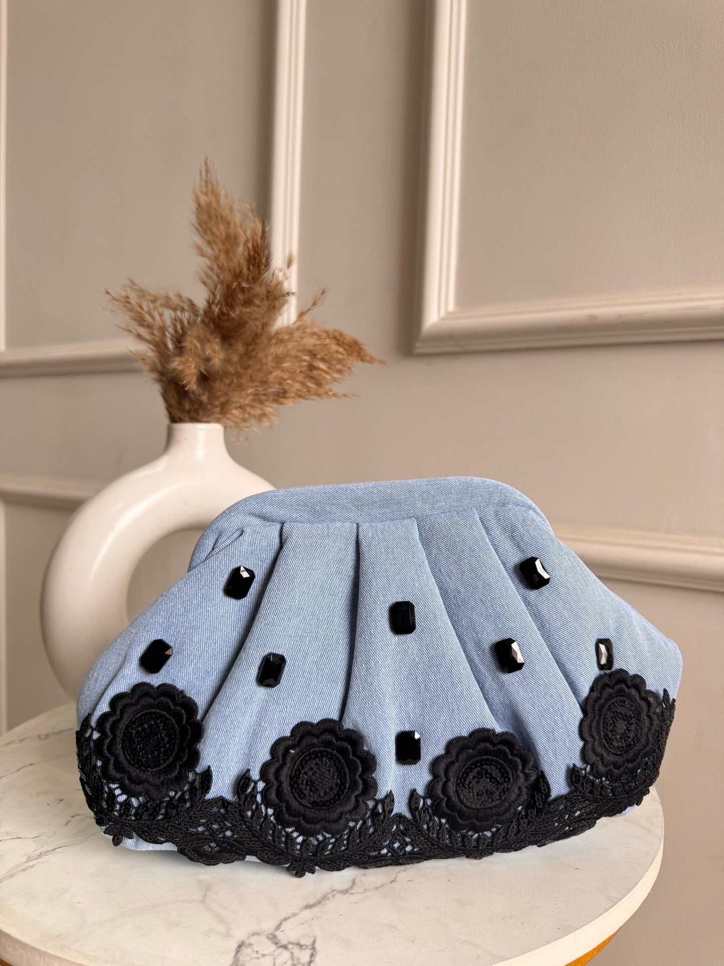 MIDNIGHT GLAM STONE BAG