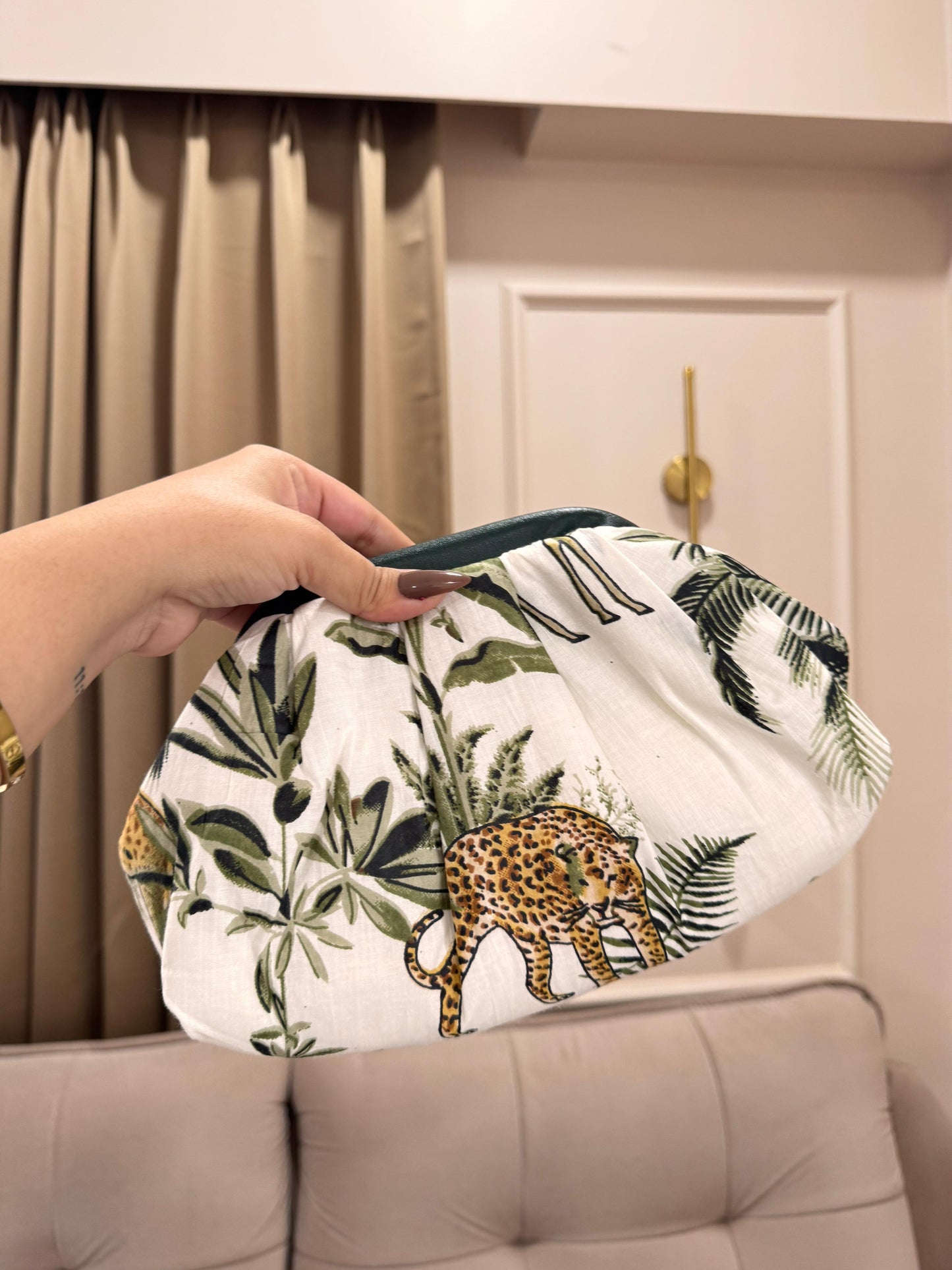 PopArt Print Jungle Reverie Cloud Bag