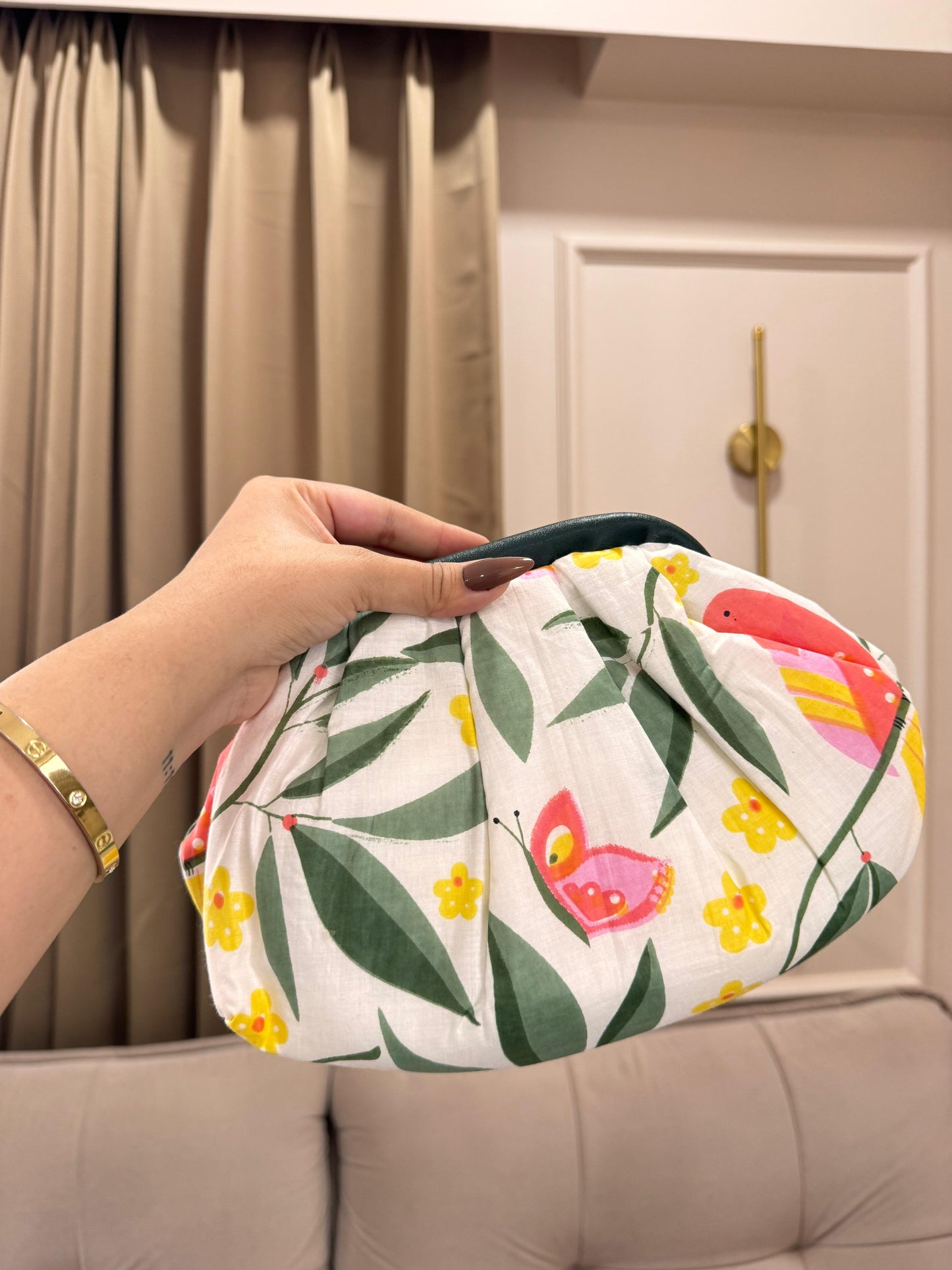 PopArt Print Jungle Reverie Cloud Bag