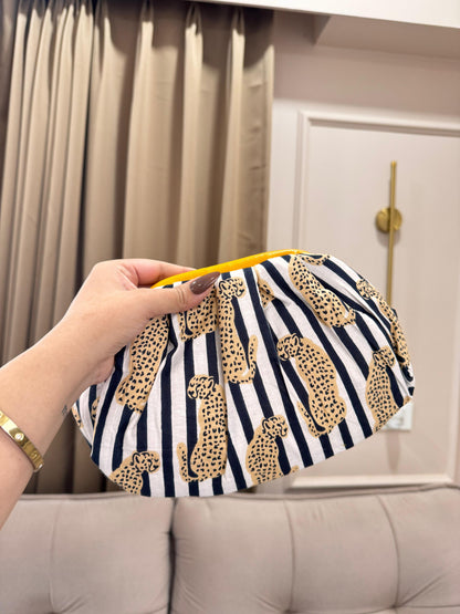 PopArt Print Jungle Reverie Cloud Bag - Stripes