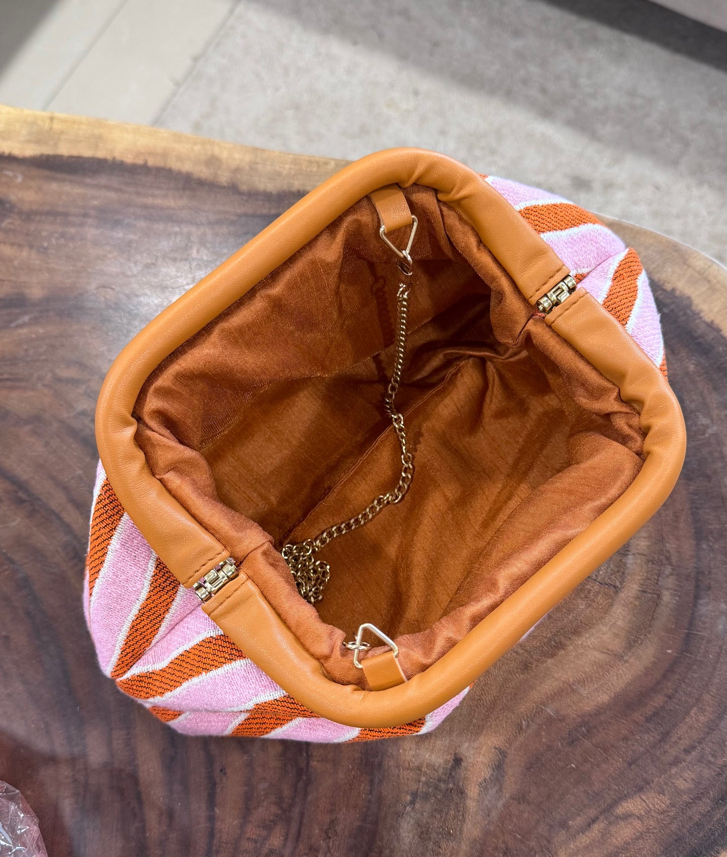 Stripe Pop Jacquard CLOUD bag