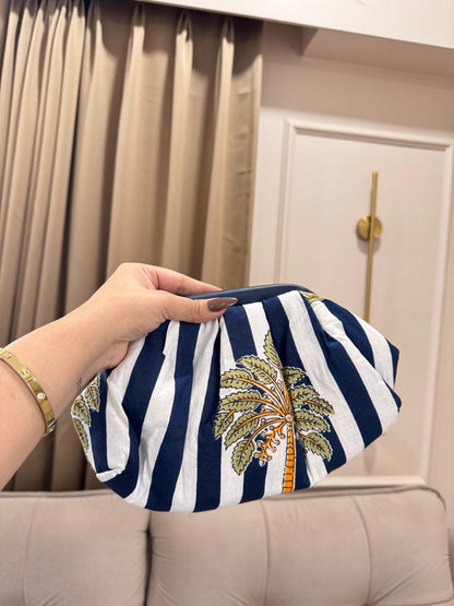 PopArt Print Jungle Reverie Cloud Bag - Stripes