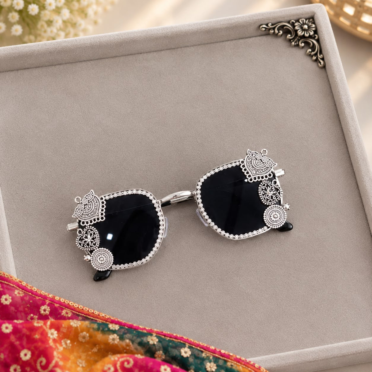 NAVRATRI SPECIAL EDITION oxidises sunglasses