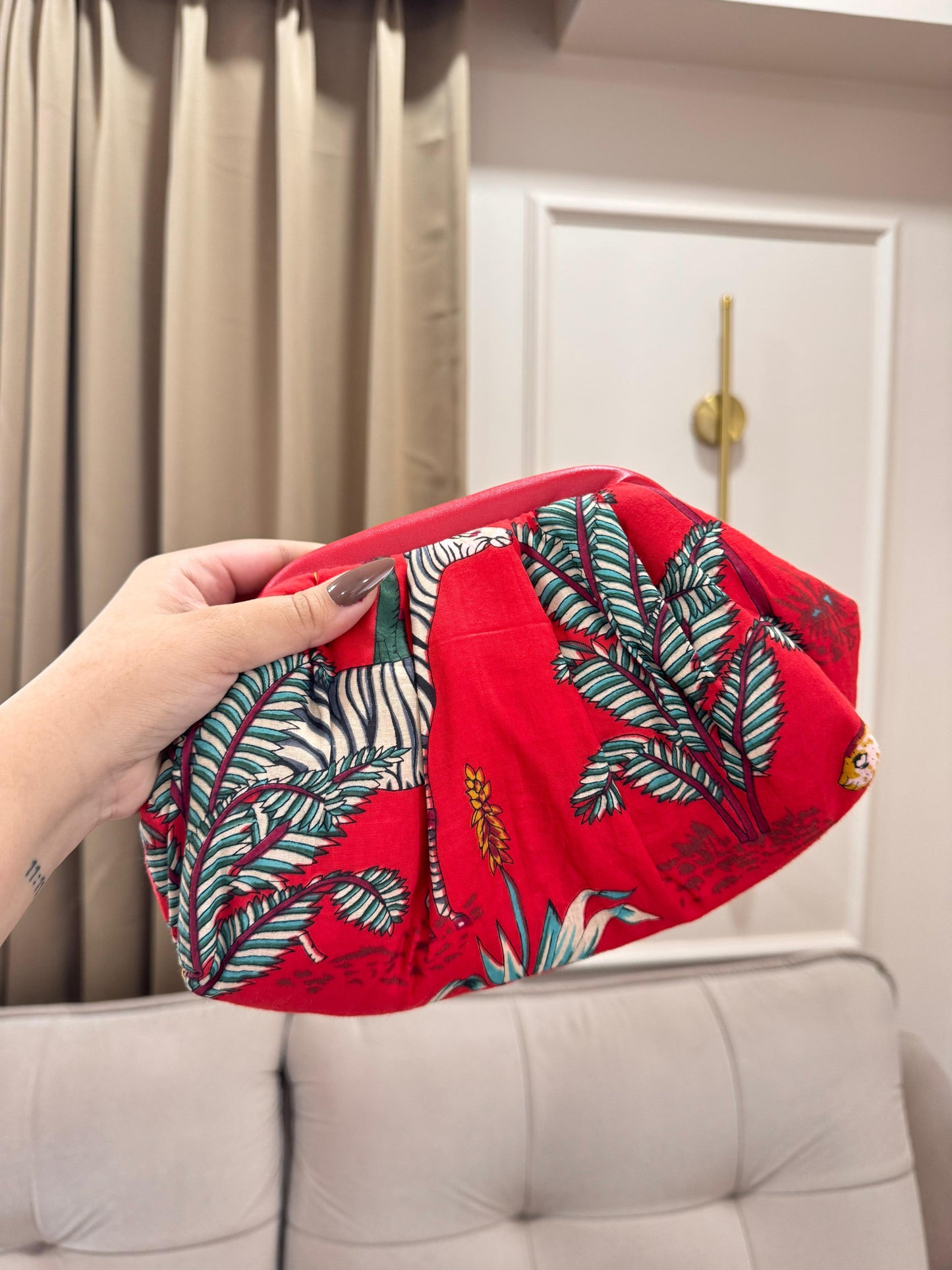 PopArt Print Jungle Reverie Cloud Bag