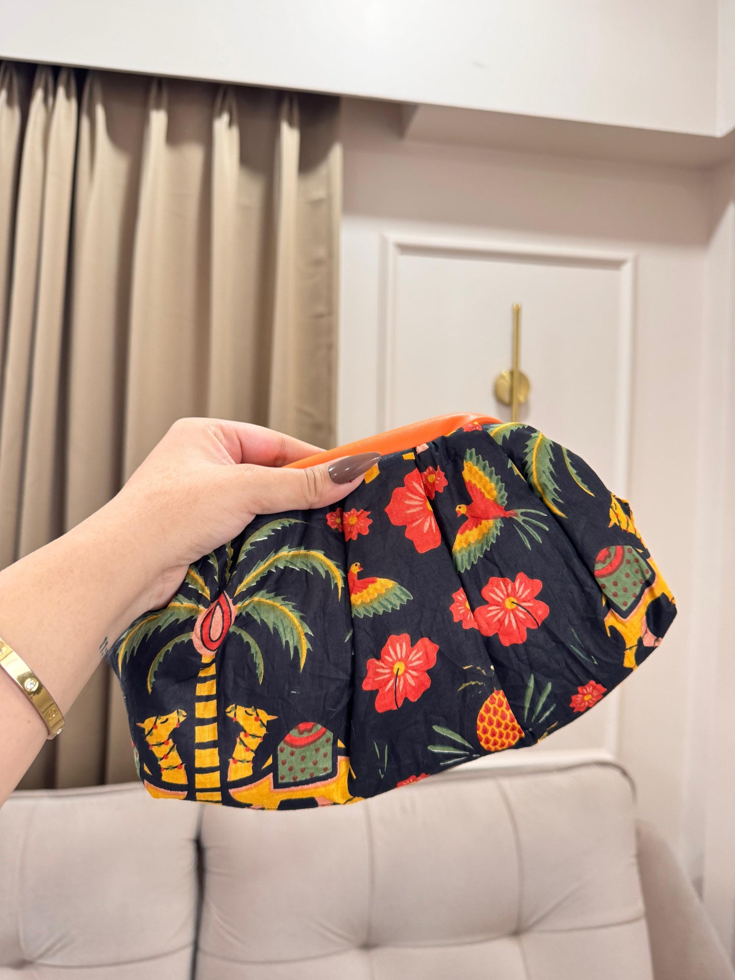 PopArt Print Jungle Reverie Cloud Bag