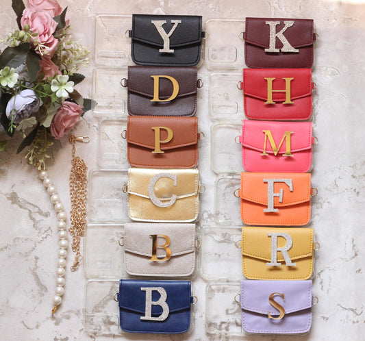 GOLDEN personalized Phone case & Card holder slings - STANDARD COLLECTION