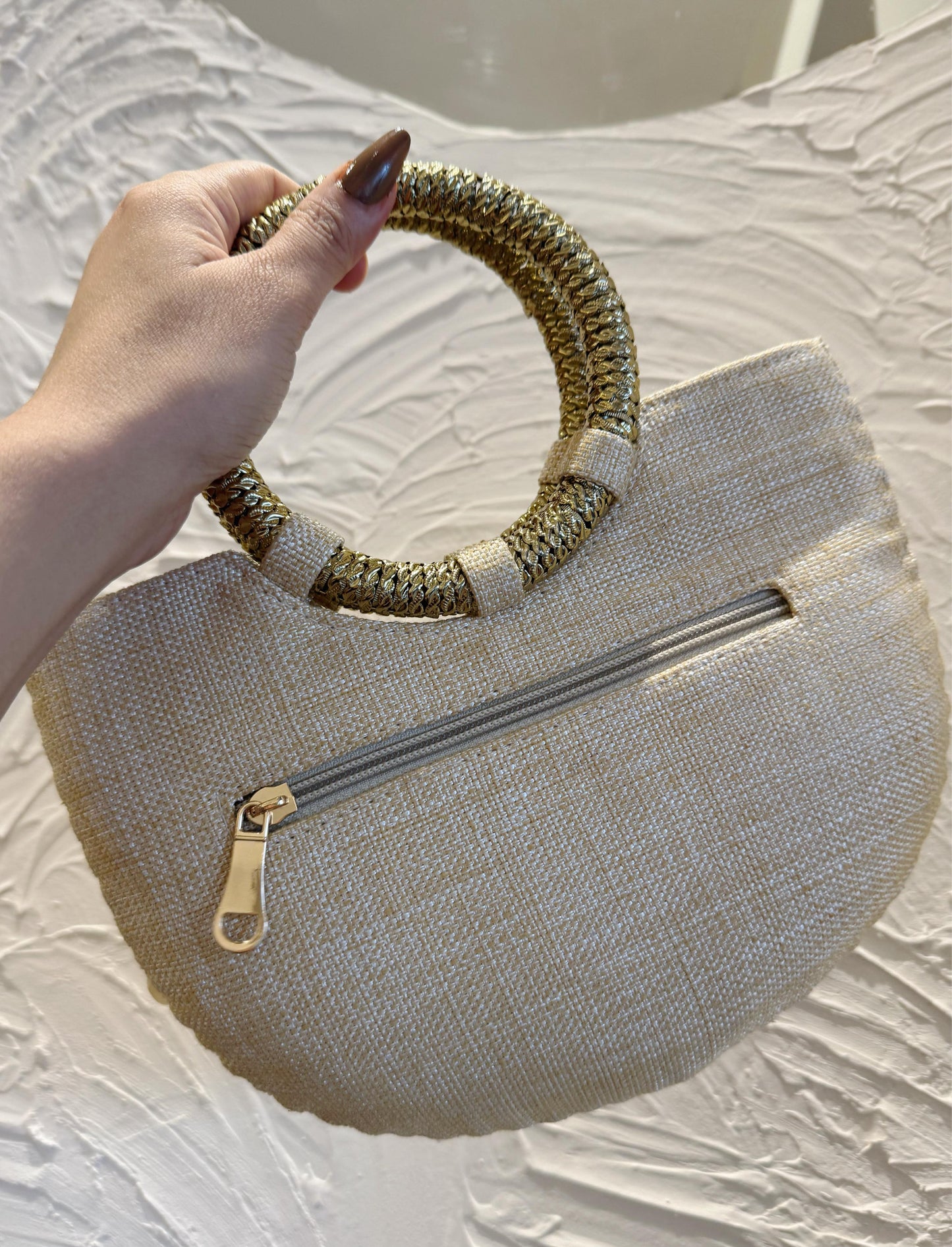 Ocean gleam coastal shell bag