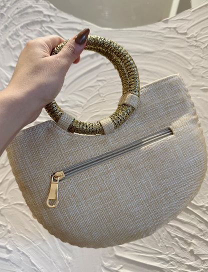 Ocean gleam coastal shell bag