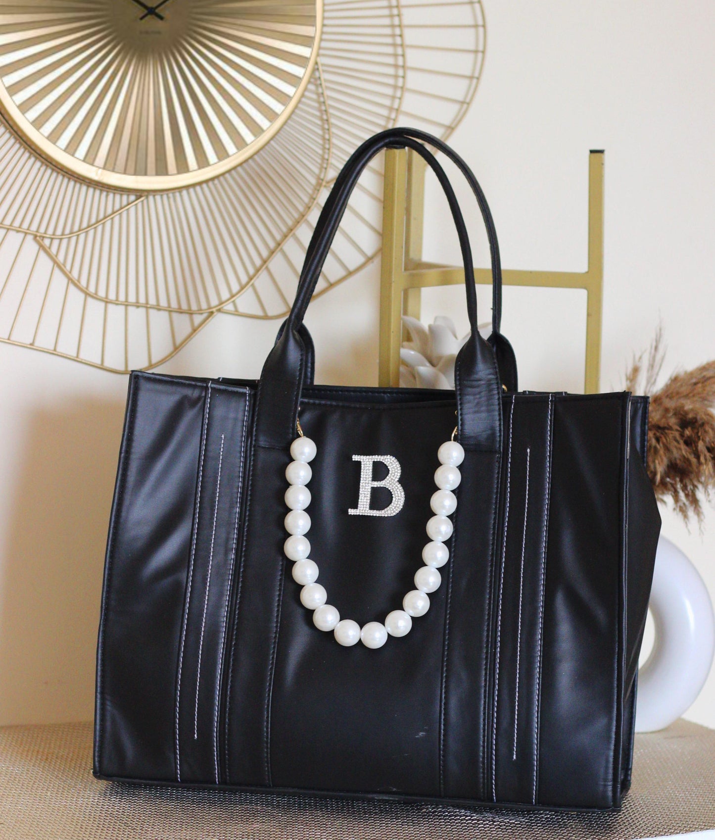 Black AM to PM CHIC TOTE BAG