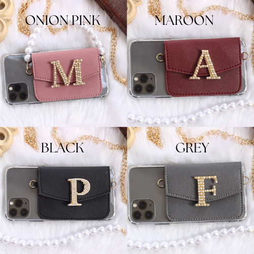 Personalized Phone case & Card holder slings - STANDARD COLLECTION