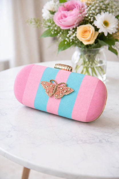 Candy pop box bag with butterfly