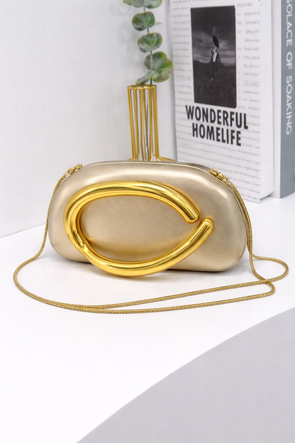 Zara Signature Drop handy clutch bag