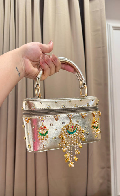 Kundan Vanity Clutch Bag