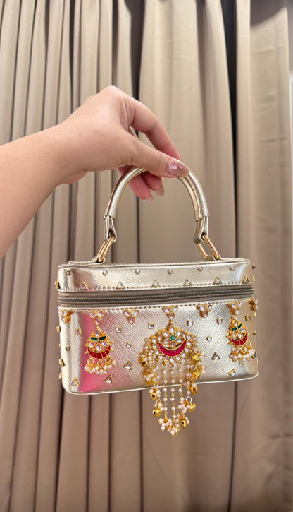 Kundan Vanity Clutch Bag