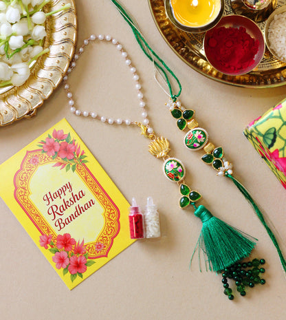 Together Forever Couple Rakhi Set