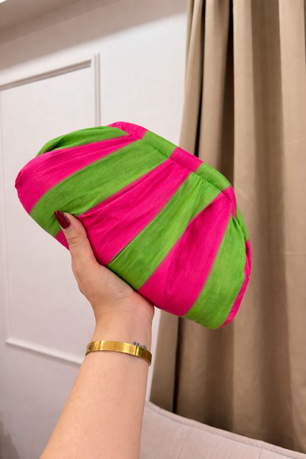 Candy Pop Stripes Cloud Batua Bags