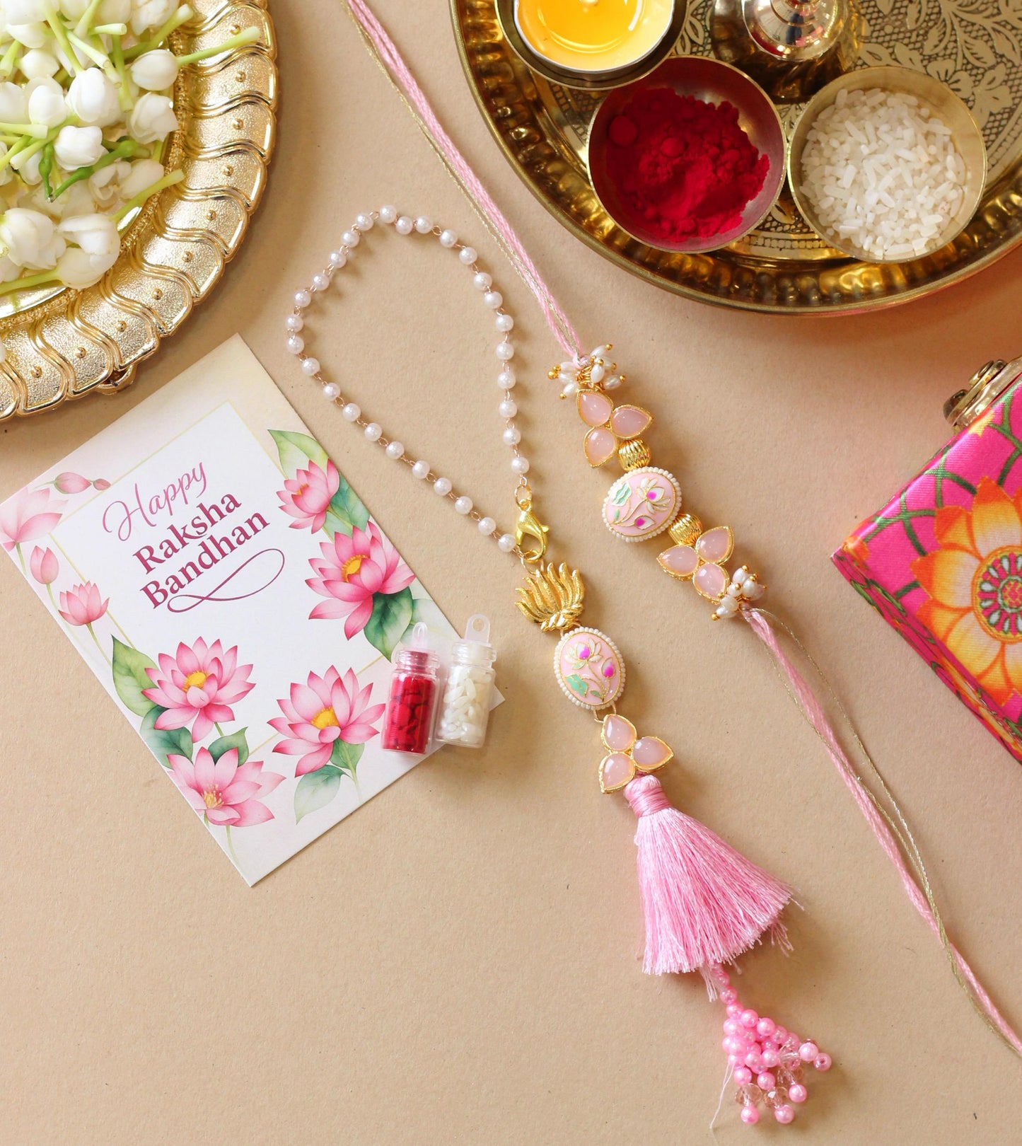 Together Forever Couple Rakhi Set