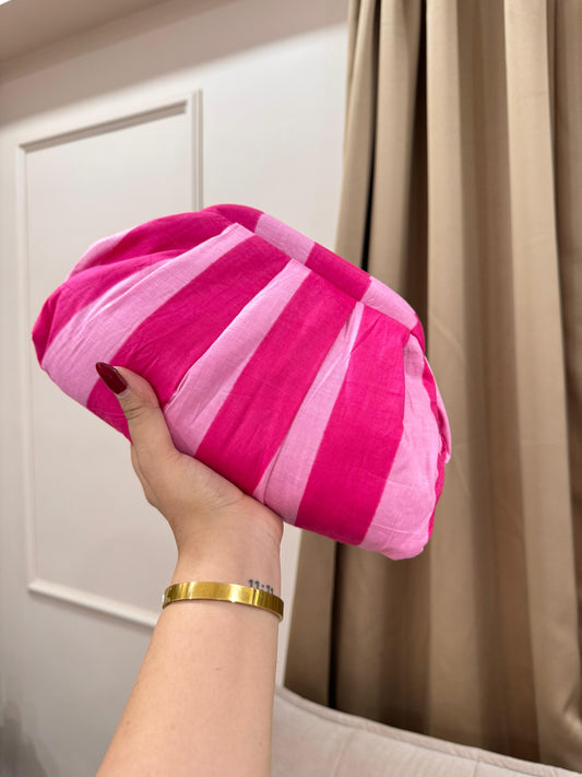 Candy Pop Stripes Cloud Batua Bags