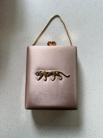 THE JAGUAR premium leather base with gold metal logo engraved - LIMITED EDITION