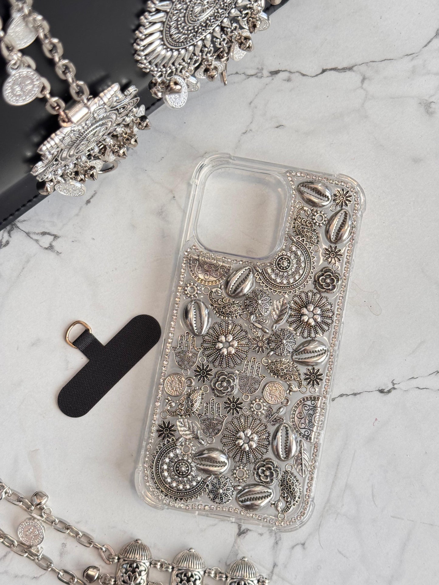 RIWAYAT oxidized traditional phone cover