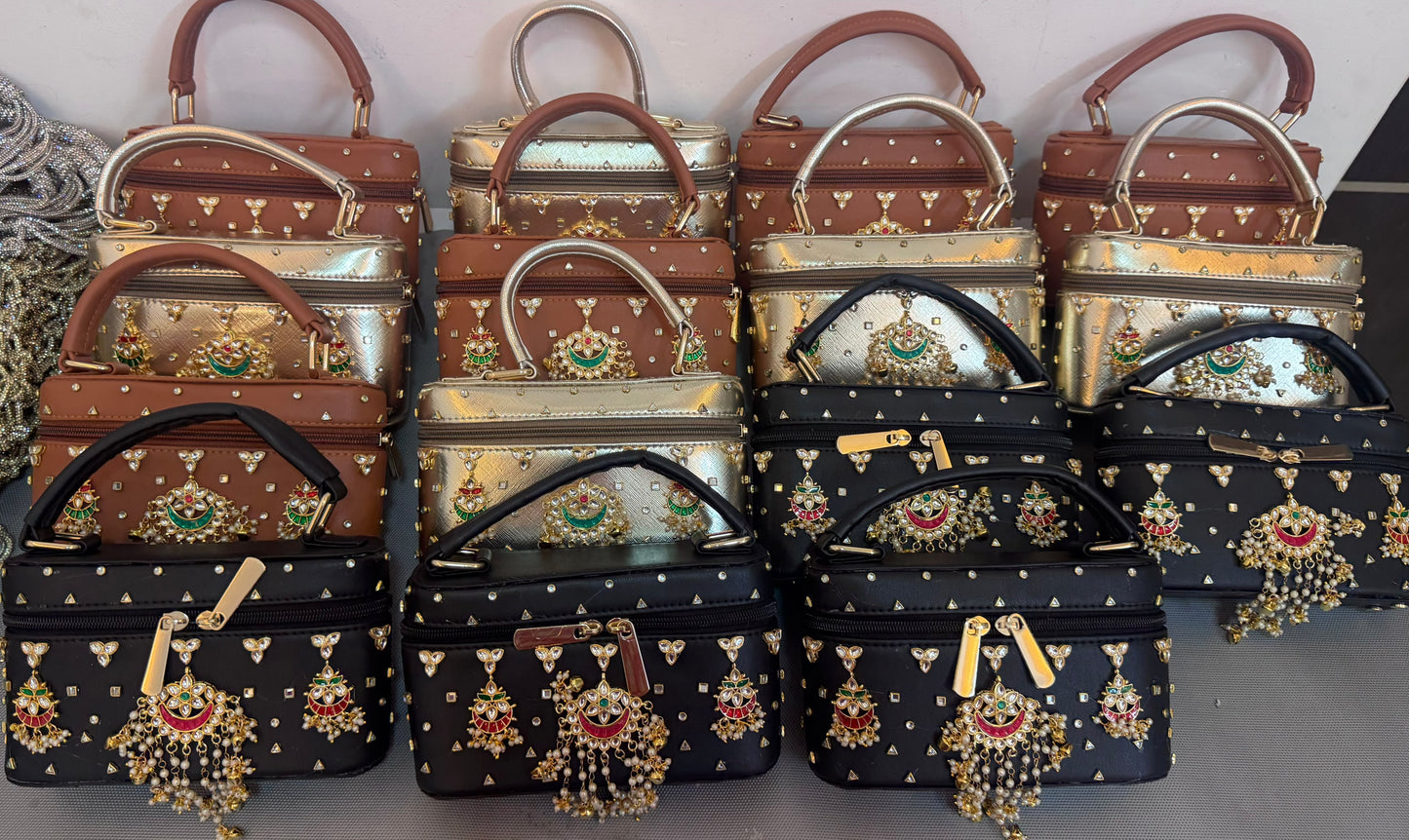 Kundan Vanity Clutch Bag