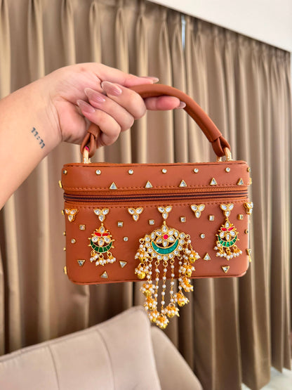 Kundan Vanity Clutch Bag