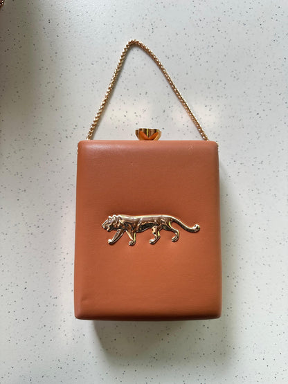 THE JAGUAR premium leather base with gold metal logo engraved - LIMITED EDITION