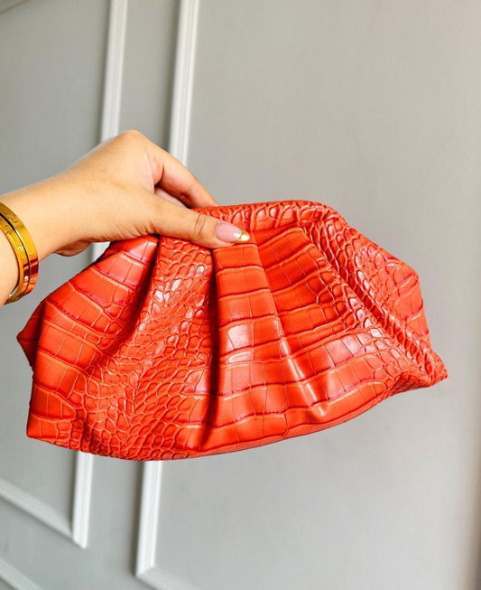 POP COLORS PU LEATHER CLOUD bags