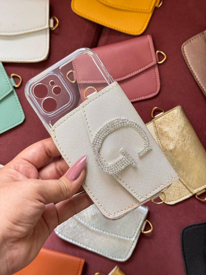 Personalized Phone case & Card holder sling