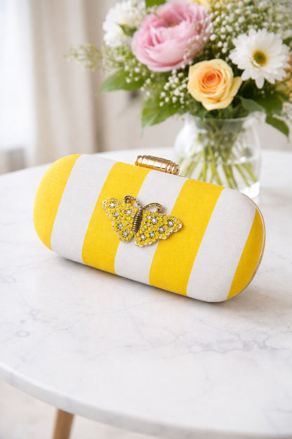 Candy pop box bag with butterfly