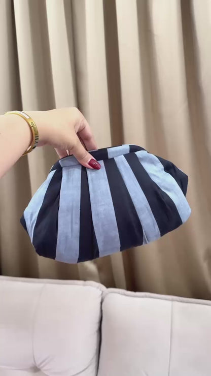 Candy Pop Stripes Cloud Batua Bags