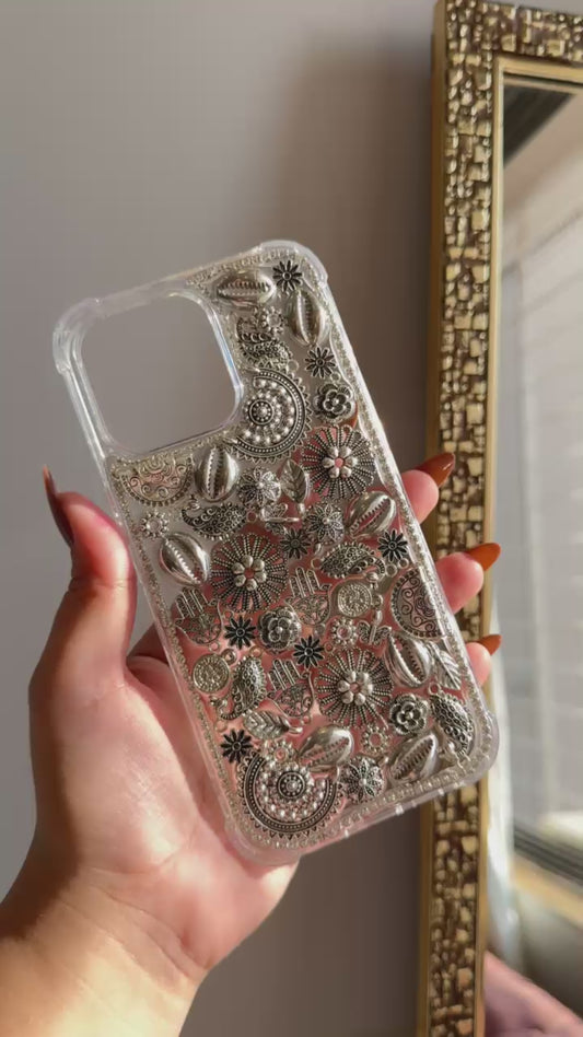 RIWAYAT oxidized traditional phone cover