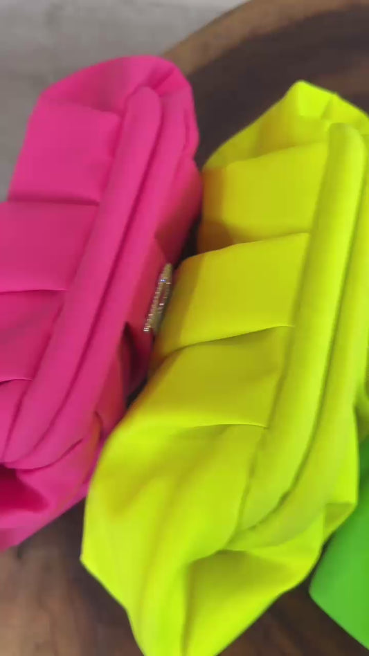 Neon Pop Cloud Bags