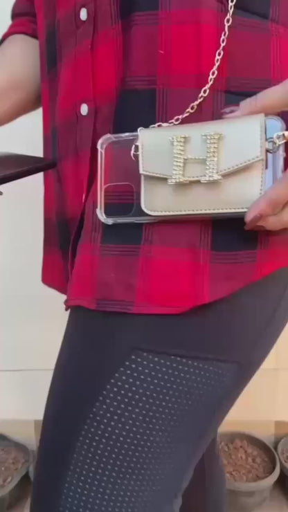 Personalized Phone case & Card holder sling