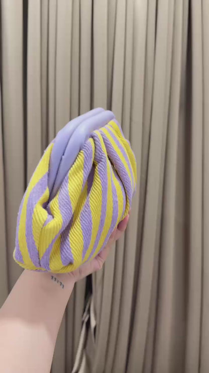 Stripe Pop Jacquard CLOUD bag